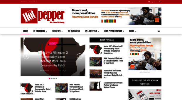 hotpepperliberia.com