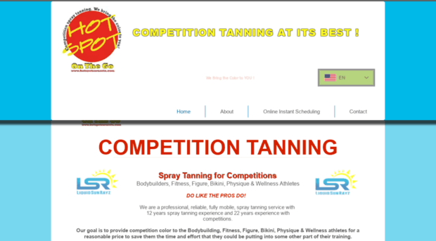 hotspotcompetitiontanning.com