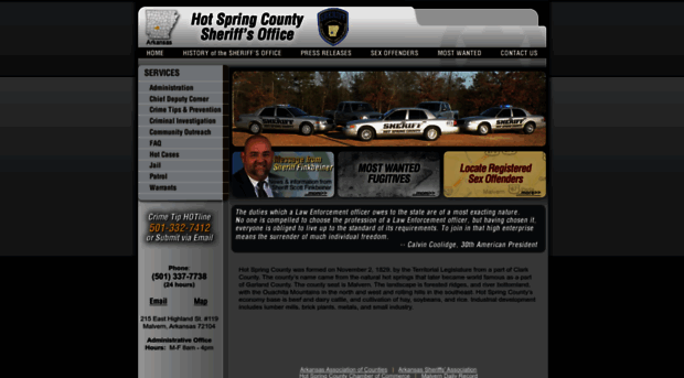 hotspringcountysheriff.com