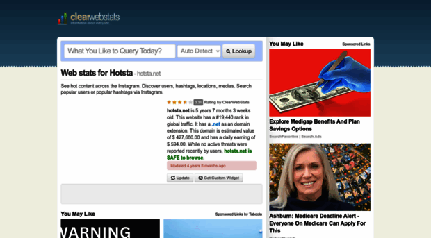 hotsta.net.clearwebstats.com