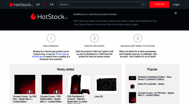 hotstock.io