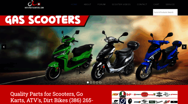 hotstreetscooters.com