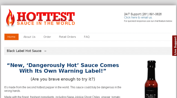 hottestsauceintheworld.com