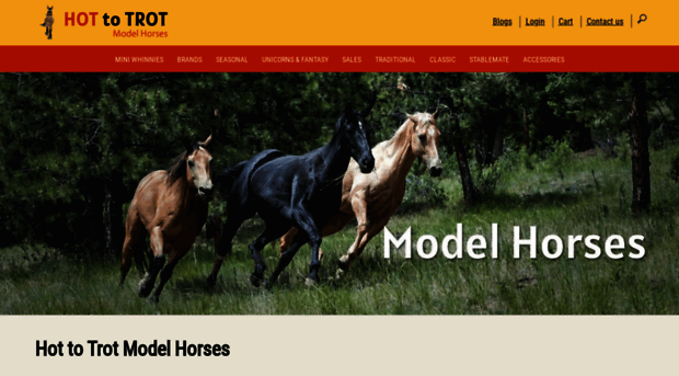 hottotrotmodelhorses.co.uk