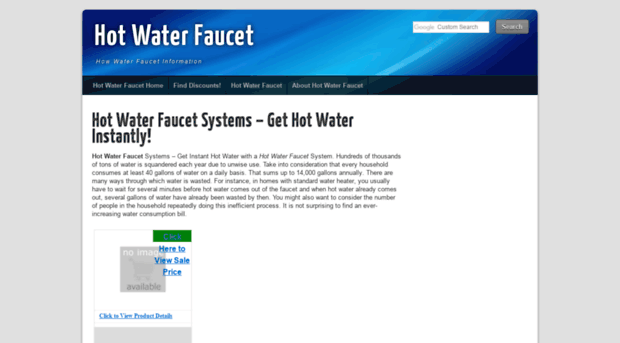 hotwaterfaucetz.com