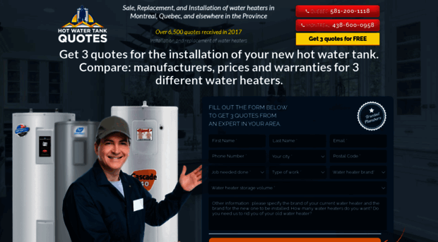 hotwatertankquotes.ca