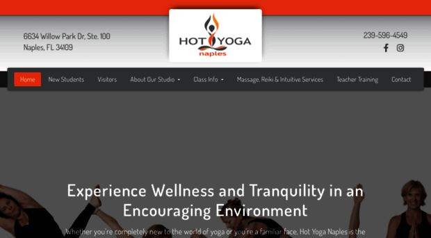 hotyoganaples.com