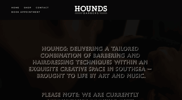 houndsbarbers.com