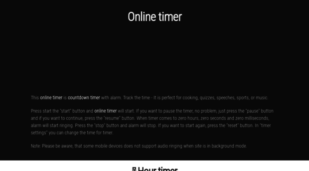 hour-timer.com