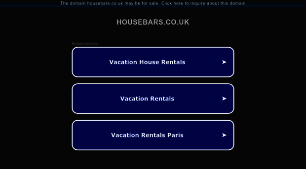 housebars.co.uk