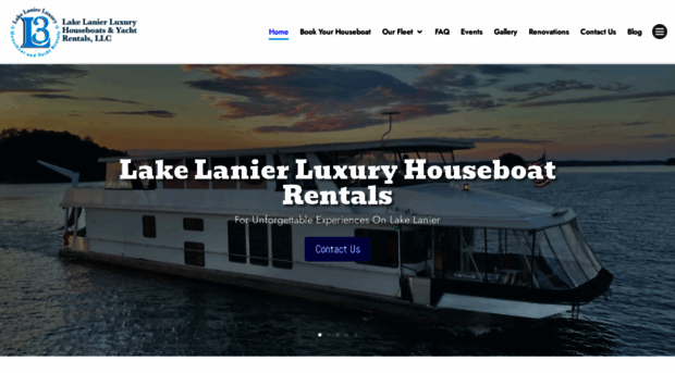 houseboatslakelanier.com