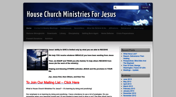 housechurchministriesforjesus.com