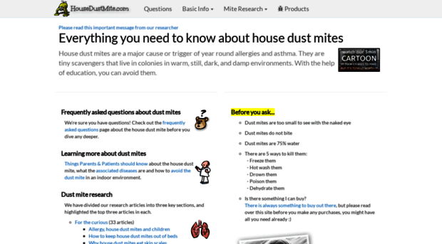 housedustmite.com