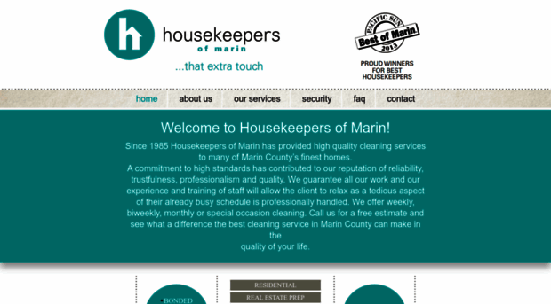 housekeepersofmarin.com