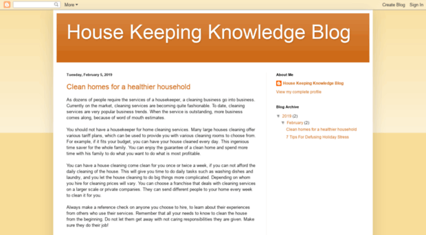 housekeeping-knowledge.blogspot.com