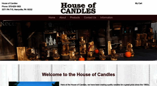 houseofcandles.com