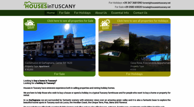 housesintuscany.net