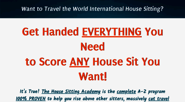 housesittingacademy.com