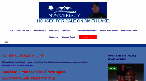 housesonsmithlake.com