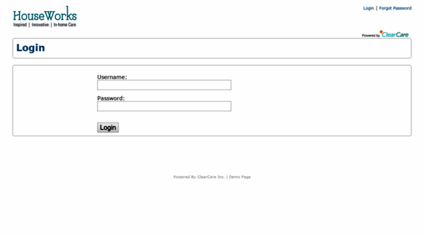 houseworks.clearcareonline.com