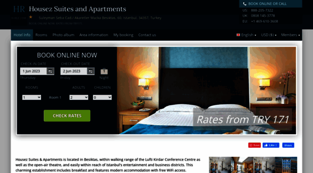 housez-suites-apartments.h-rez.com