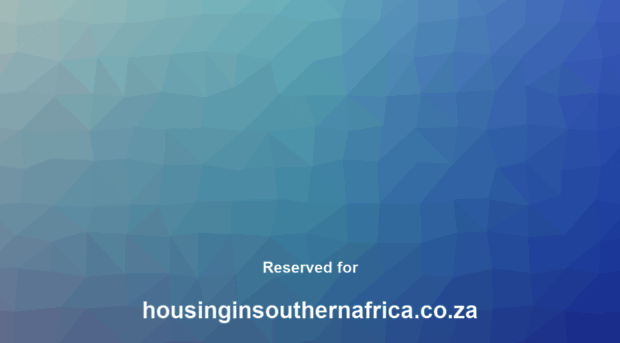 housinginsouthernafrica.co.za