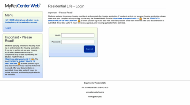 housingsignup.albany.edu