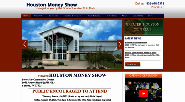 houstoncoinshow.org