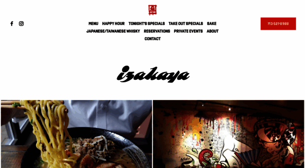 houstonizakaya.com