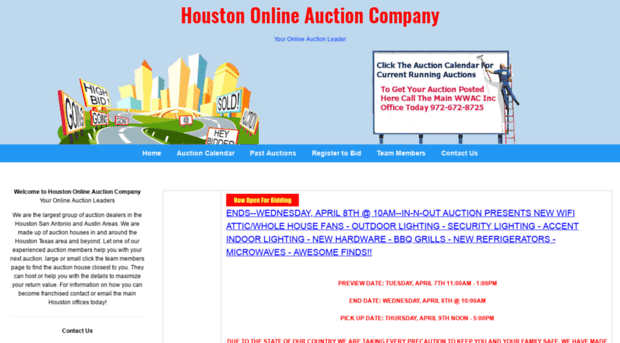 houstononlineauctioncompany.com