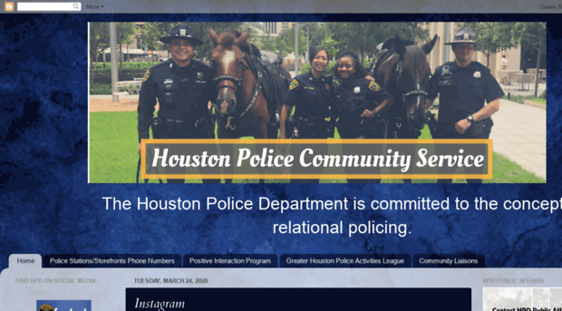 houstonpolicecommunityevents.com