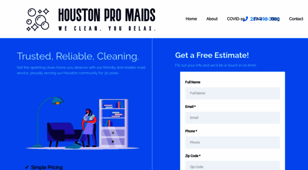 houstonprofessionalmaids.com