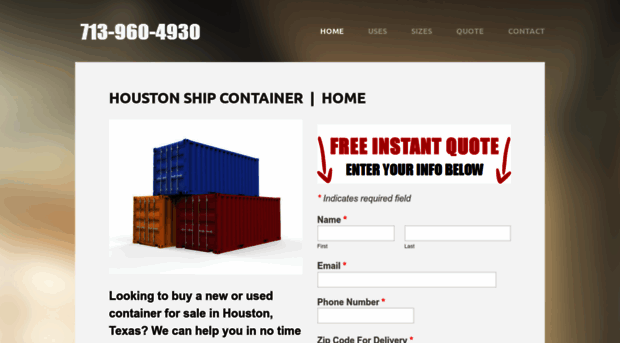 houstonshipcontainer.com