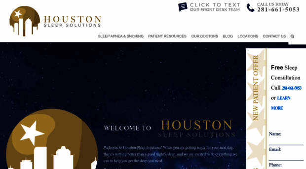 houstonsleepsolutions.com