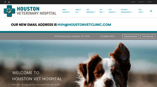 houstonvetclinic.com