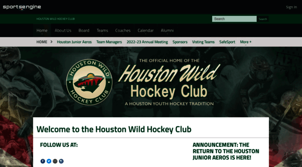 houstonwildhockey.com