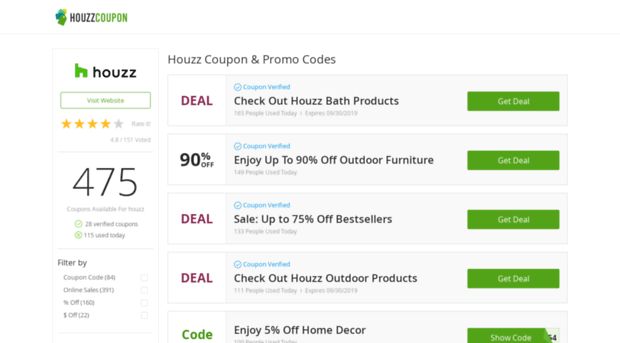 houzzcoupon.com