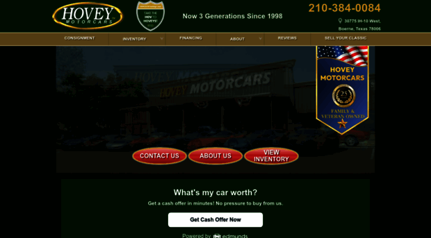 hoveymotorcars.com