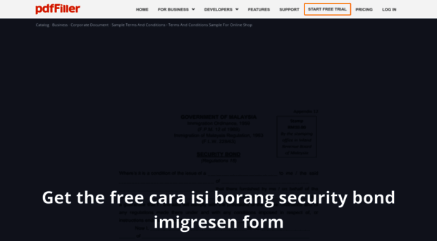 how-to-fill-up-security-bond-form-malaysia.pdffiller.com