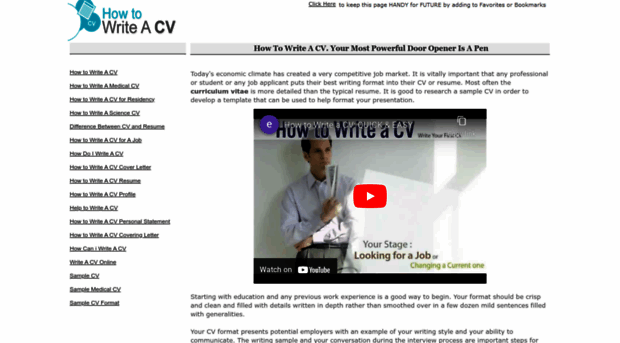 how-to-write-a-cv.org