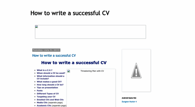 how-to-write-a-successful-cv.blogspot.in