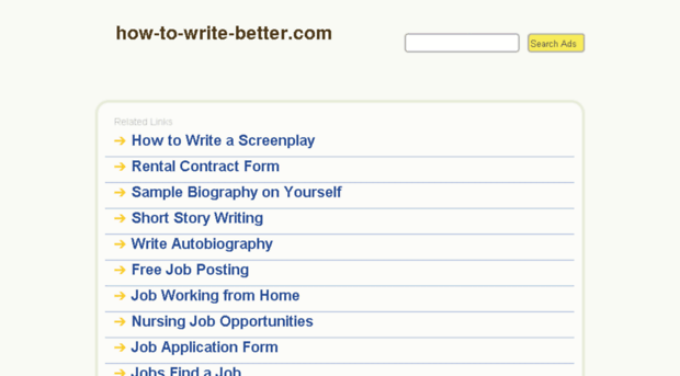 how-to-write-better.com