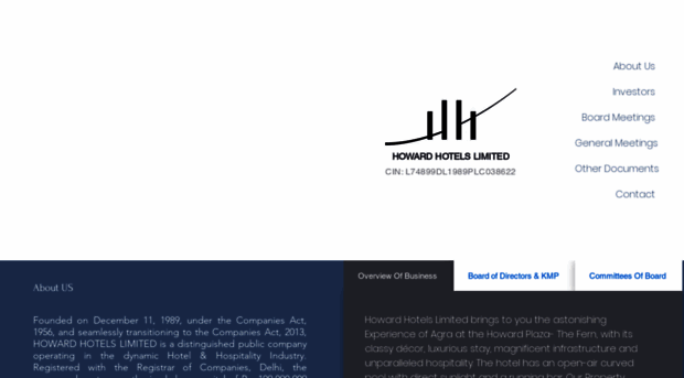 howardhotelsltd.com