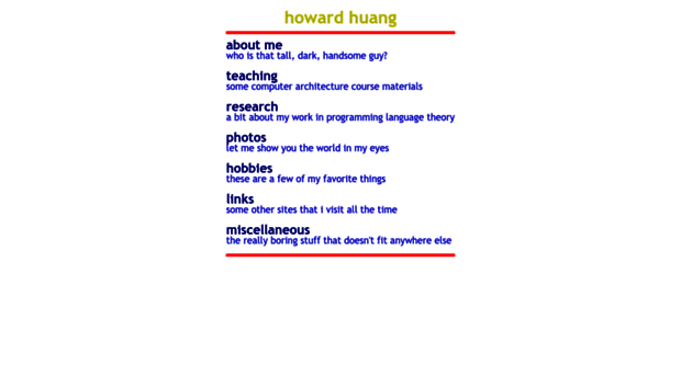 howardhuang.us