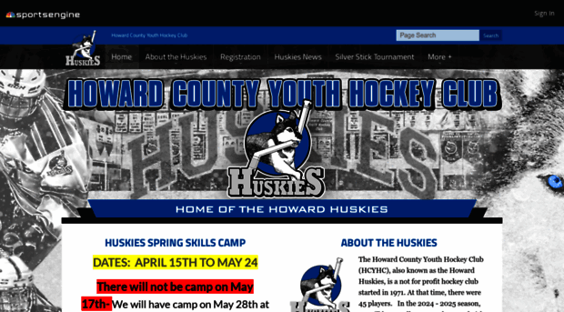 howardhuskies.org