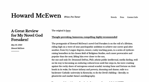 howardmcewen.com