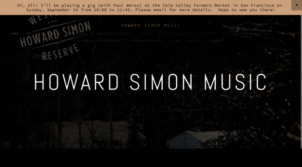 howardsimonmusic.com