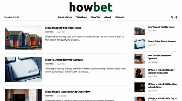 howbet.co.za
