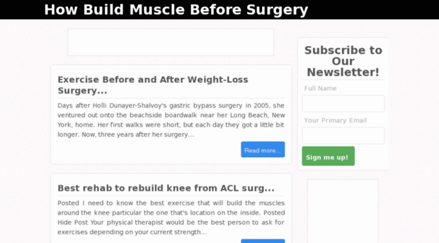 howbuildmusclebeforesurgery.com