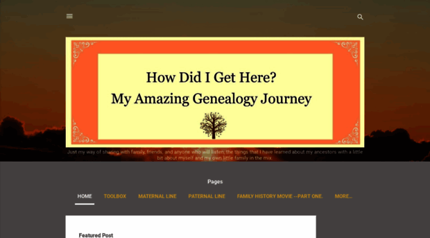 howdidigetheremyamazinggenealogyjourney.com